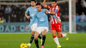 Celta - Almería: El gol de Mingueza