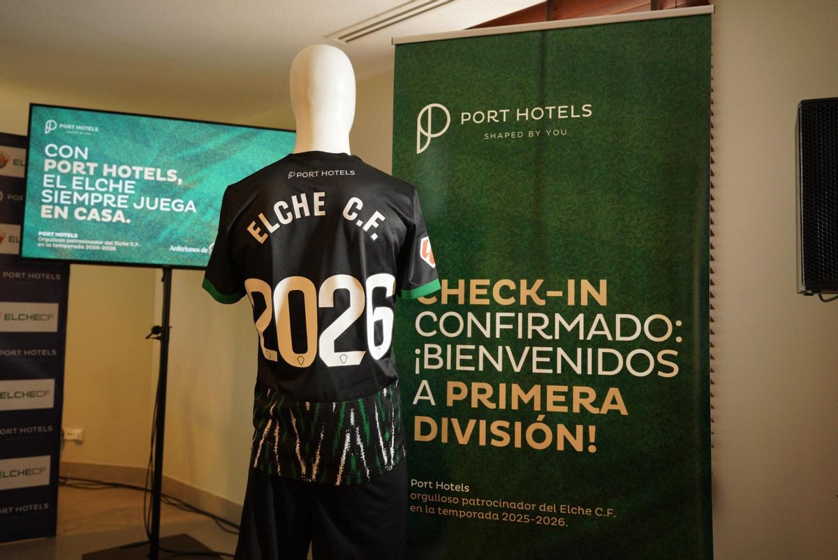 Así lucirá la parte trasera de la equipación oficial.