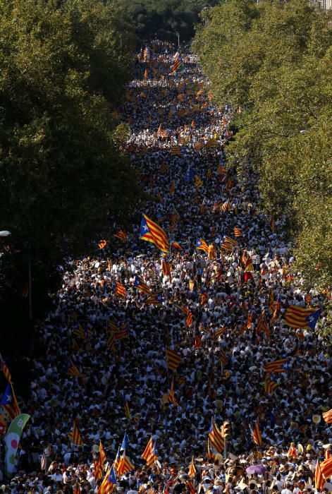 Manifestaciones por la Diada 2016