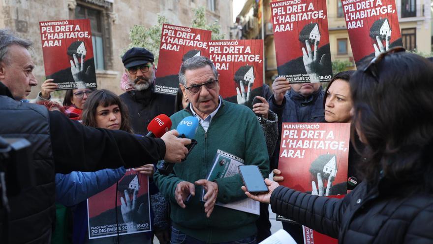 Decenas de entidades convocan una manifestación para "topar o bajar" los precios de la vivienda en València