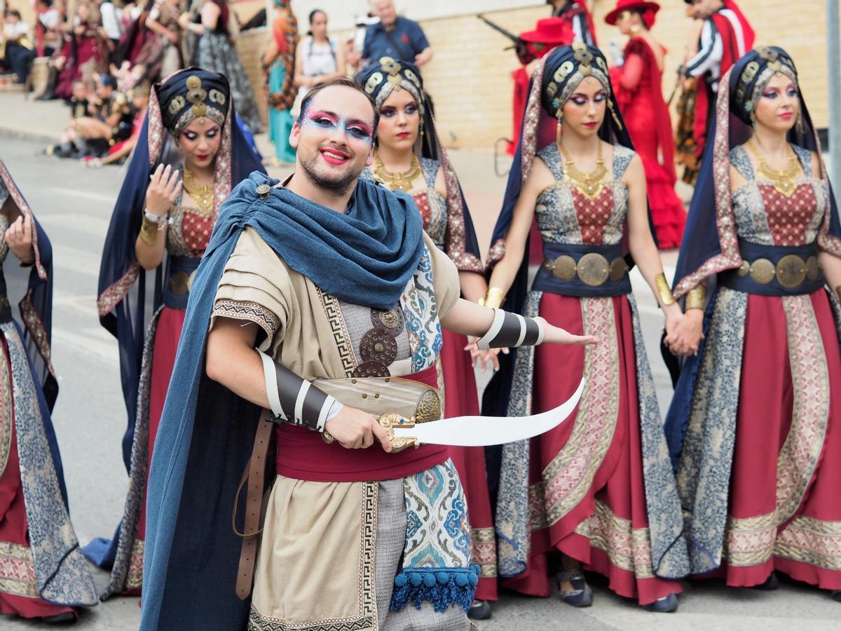 La Entrada Mora de los Moros y Cristianos de Agost, en imágenes