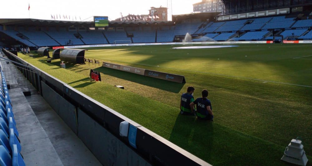 Las imágenes del Celta - Atlético