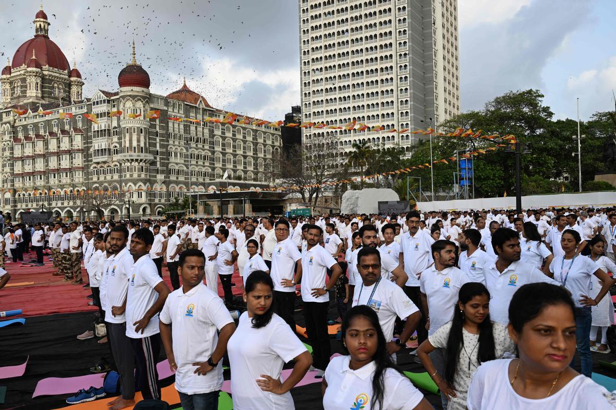 Día Internacional del Yoga en la India