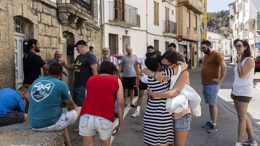 Una veintena de personas se quedaron en Teresa tras el desalojo