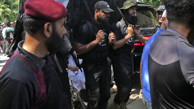 Detención del exprimer ministro de Pakistán Imran Khan