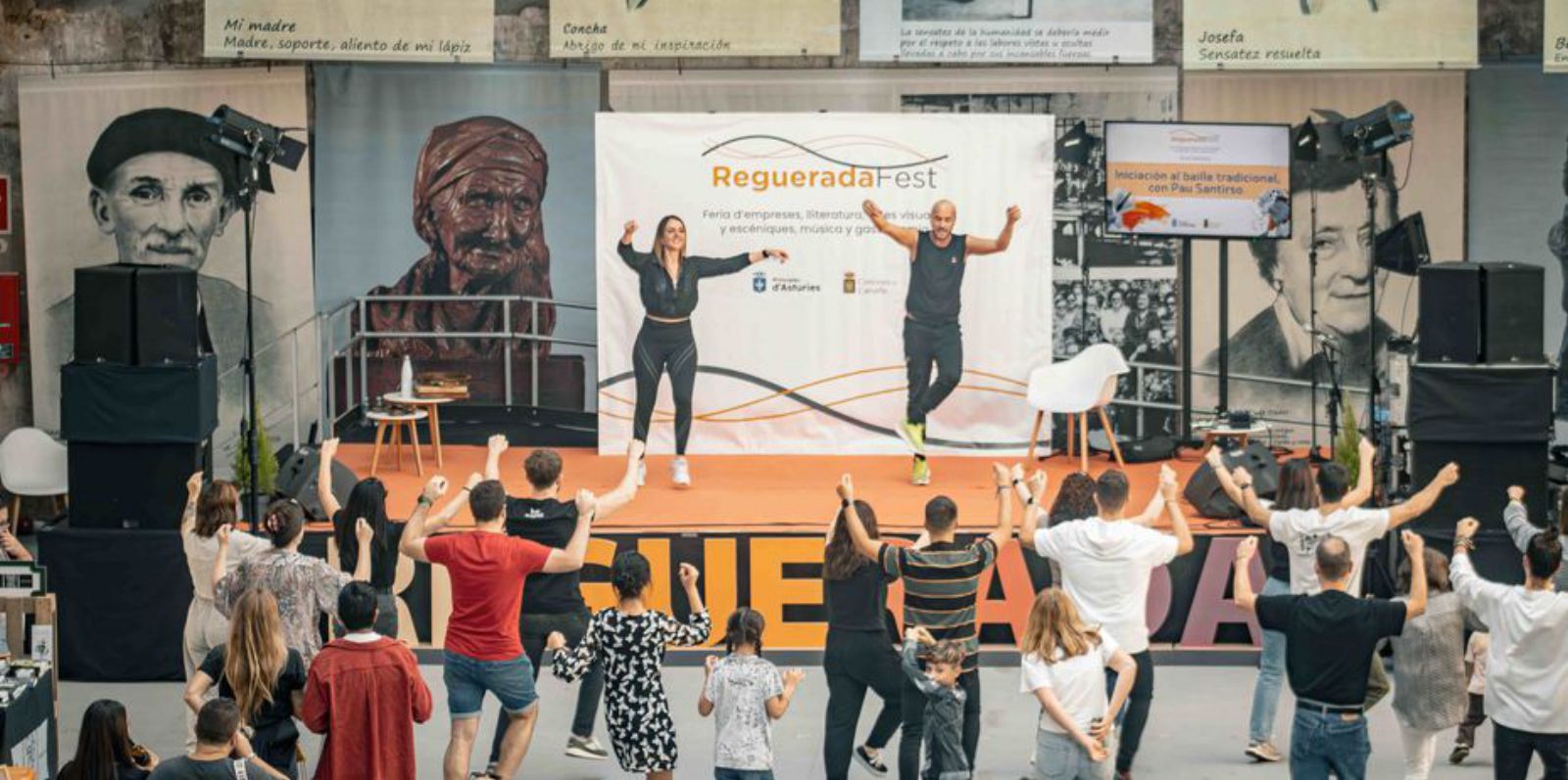 Ambiente d’una edición pasada del Reguerada Fest.