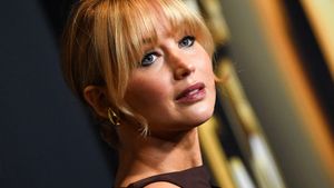 Jennifer Lawrence en Los Angeles, esta semana. 