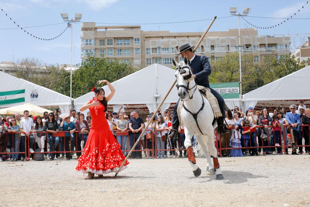 Último día de la Feria de Abril en València