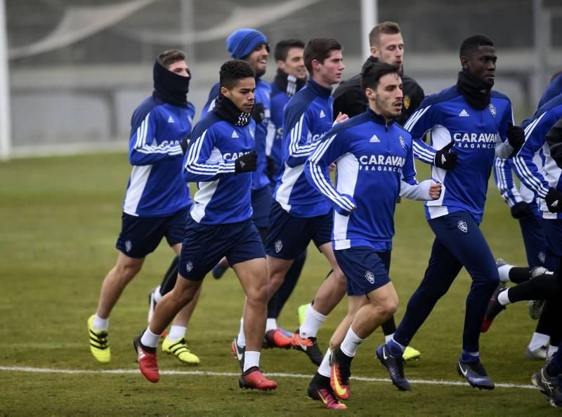 Primer entrenamiento tras parón navideño