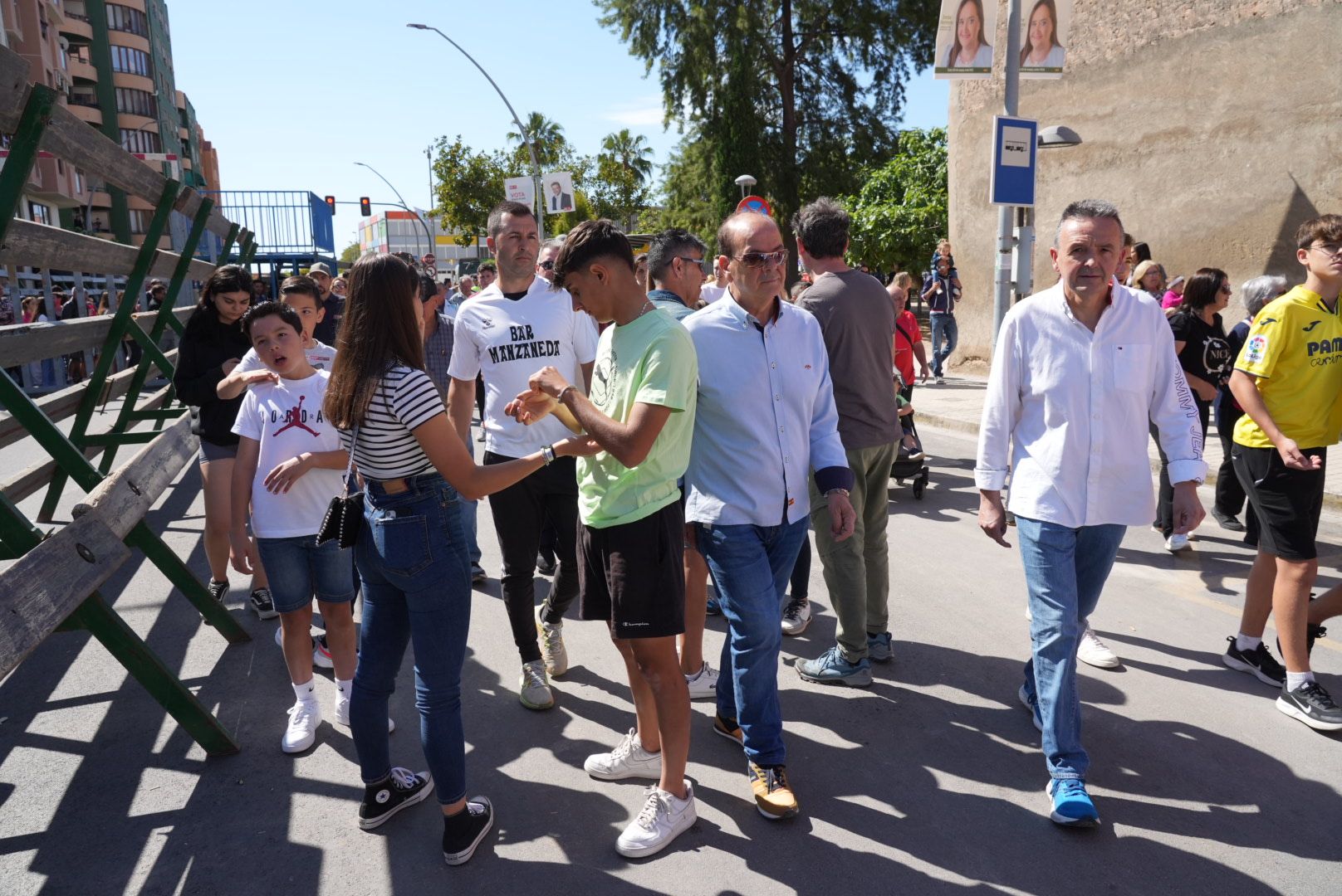 Galería: El primer encierro de las fiestas de Sant Pasqual 2023 en imágenes