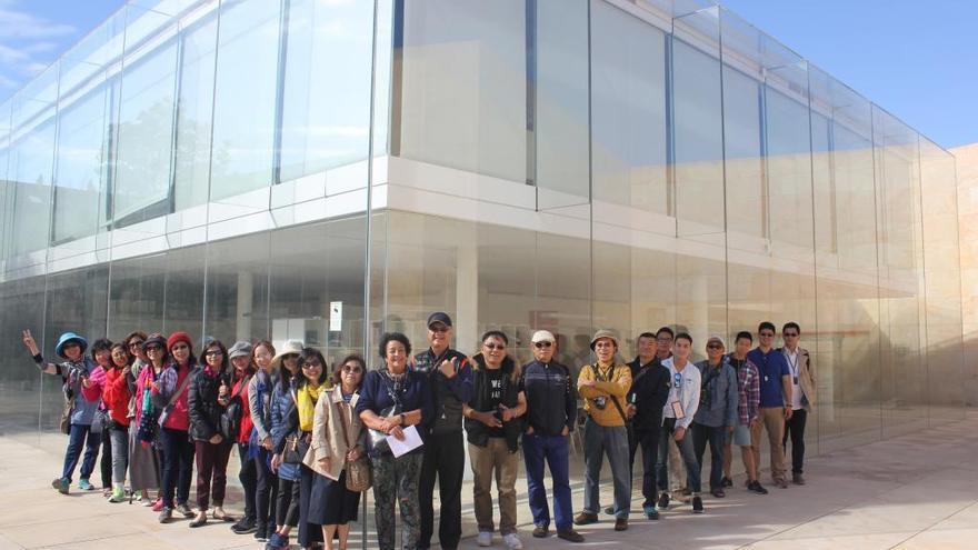 Turistas de Taiwán en el Consejo Consultivo.