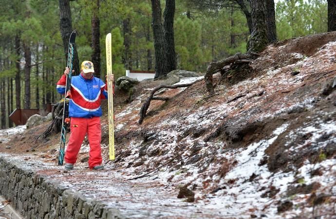 NIEVE CUMBRE GRAN CANARIA