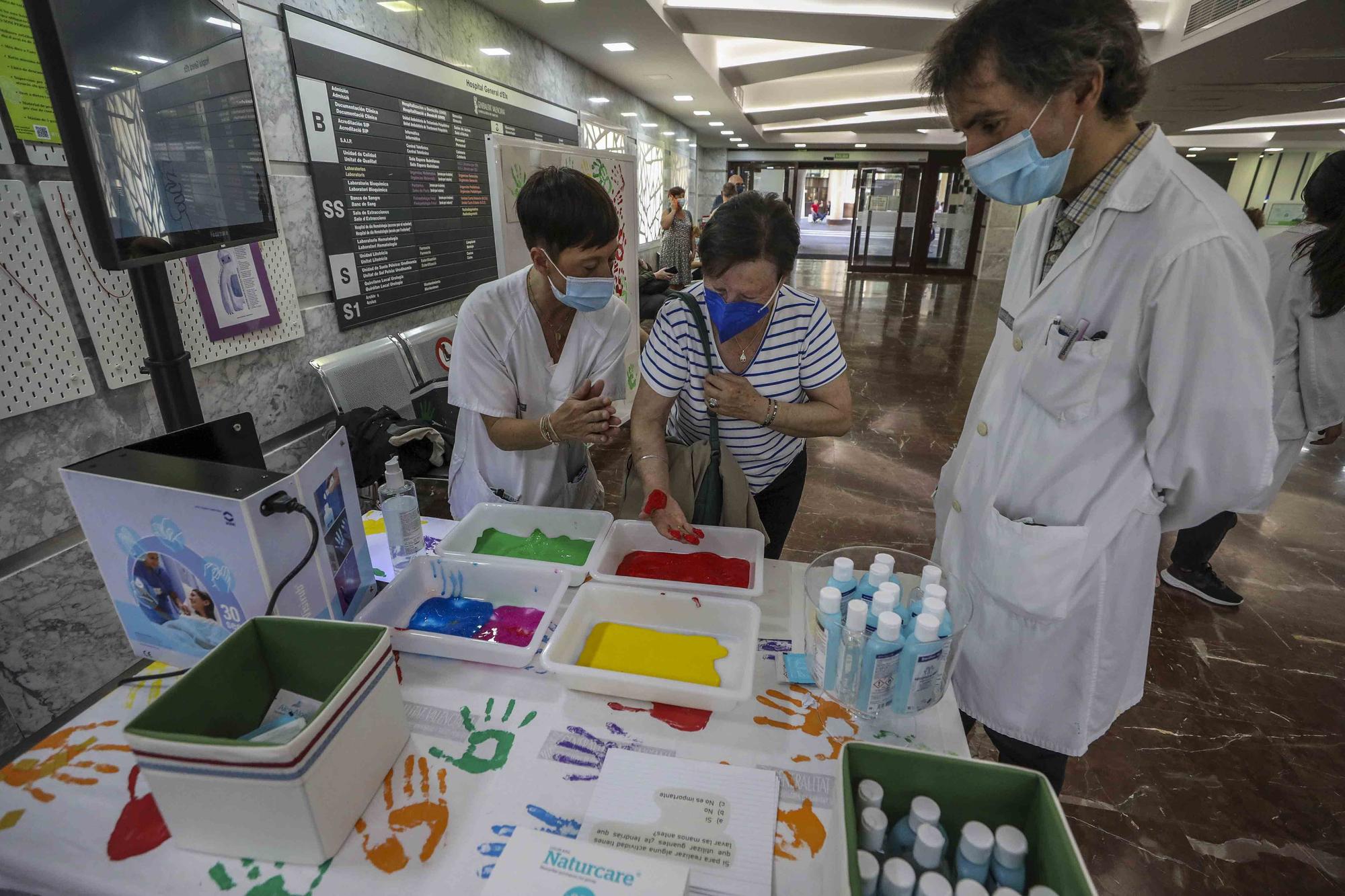 Dia Mundial de la Higiene de Manos Hospital General de Elche