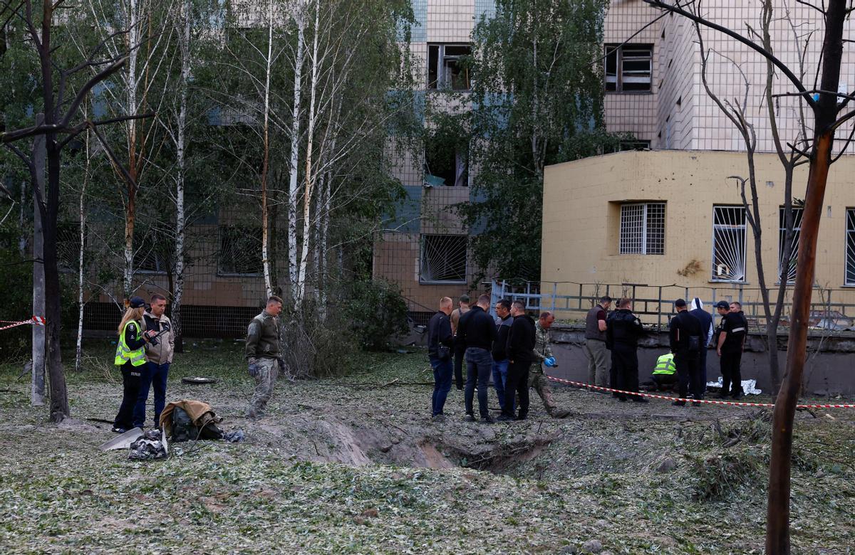 Ataque ruso con misiles en Kiev