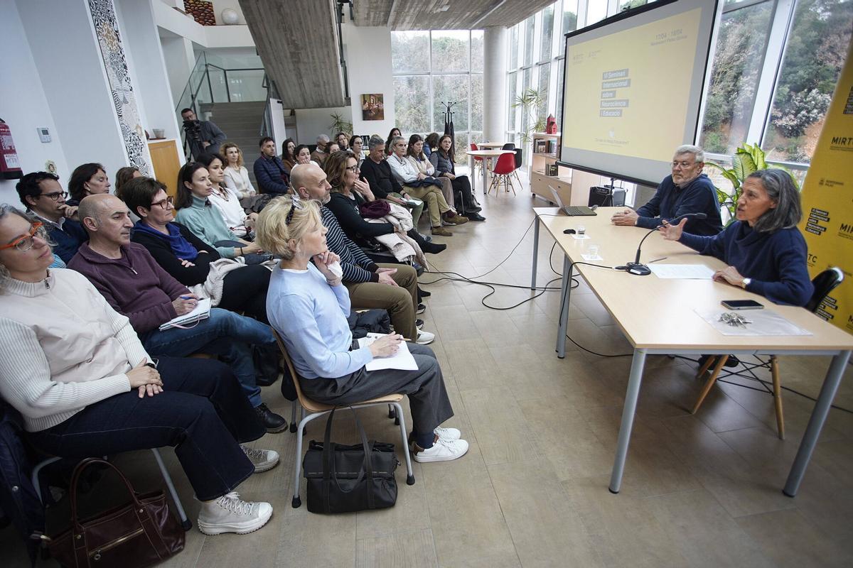 Les imatges de la presentació de les claus biològiques de l'aprenentatge infantil