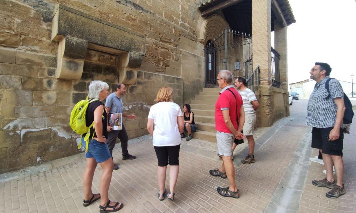 Las visitas a los municipios se centraron en el origen de cada localidad.  | HOYA DE HUESCA