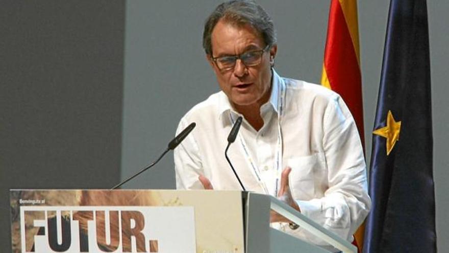 El President de la Generalitat, Artur Mas