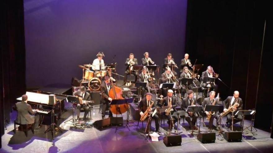 La Gran Canaria Big Band rinde tributo a los autores canarios en el Guiniguada
