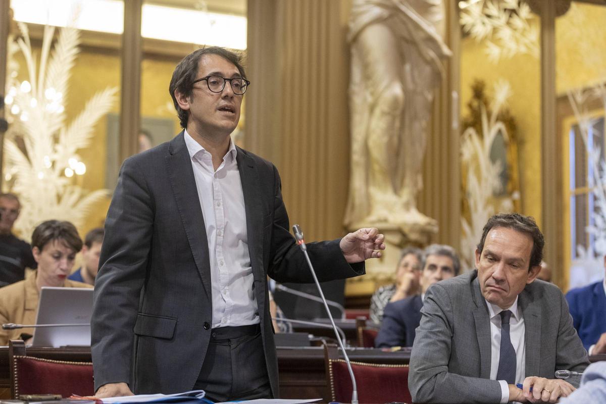 El portavoz del PSOE, Iago Negueruela.