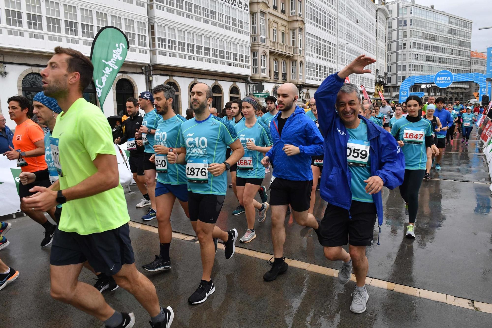 Carrera popular Coruña10: 2.186 corredores cruzaron la línea de meta