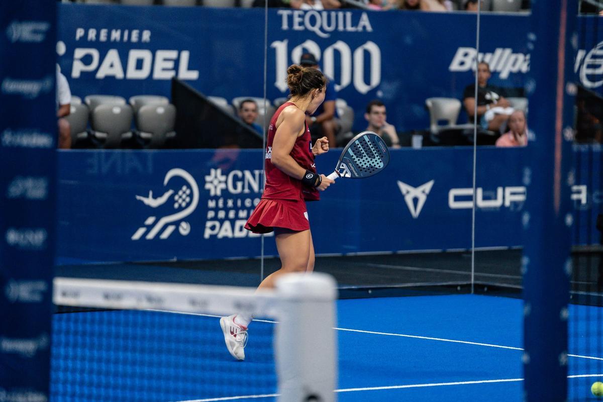 Jessica Castelló durante un torneo.