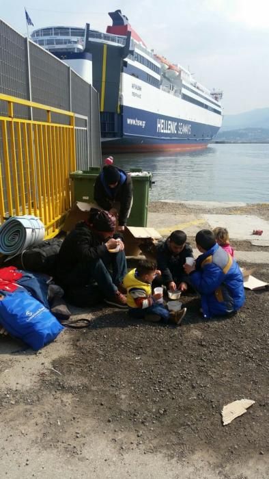 Jorge Luis González Díaz, bombero de Gran Canaria y voluntario en Lesbos