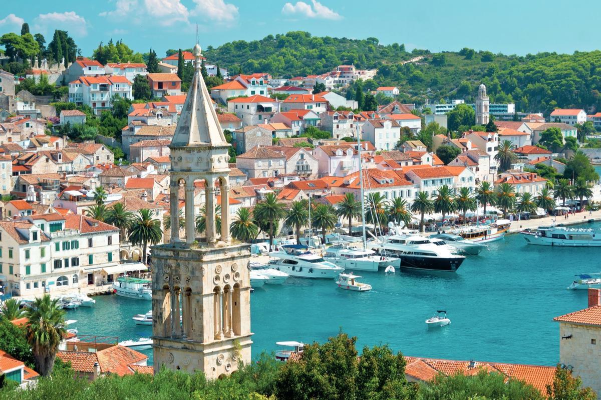 La perla soleada del Adriático, Hvar, Croacia