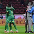 Los jugadores de Senegal celebran la Copa África que luego les fue arrebatada por la CAF
