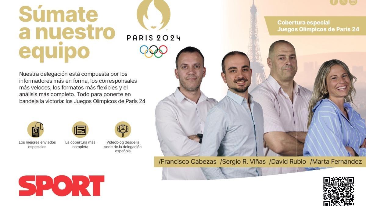 Únete al equipo de Prensa Ibérica en los Juegos Olímpicos