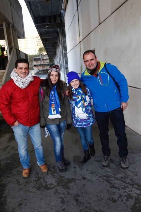 Sangre azul en el partido del Real Oviedo