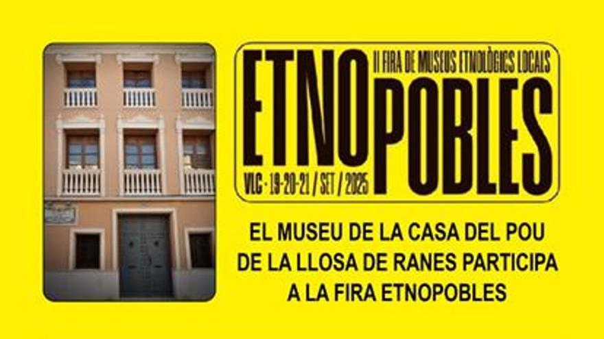 El Museu de la Llosa de Ranes participa en la II Fira Etnopobles