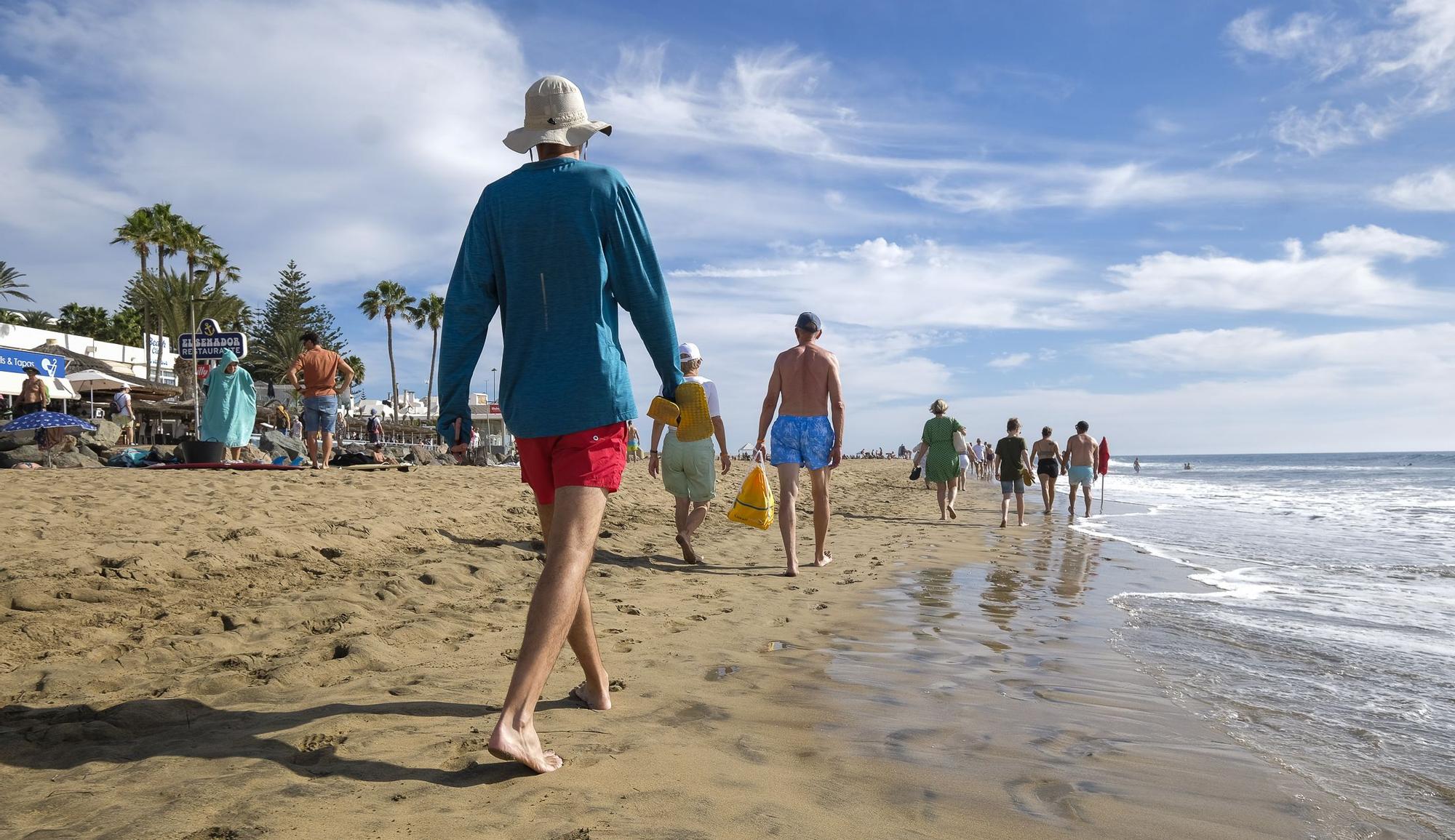 Domingo de playa en el sur de Gran Canaria