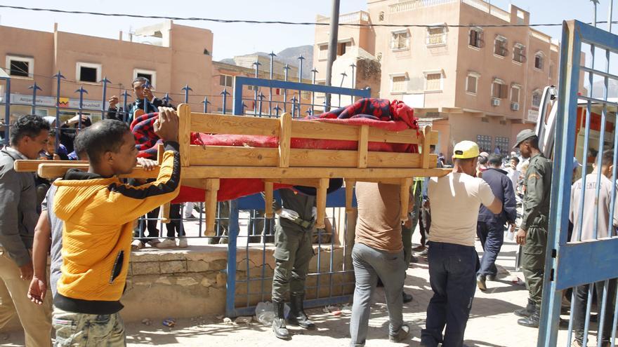 Goteo incesante de heridos a los hospitales en Marruecos tras el terremoto