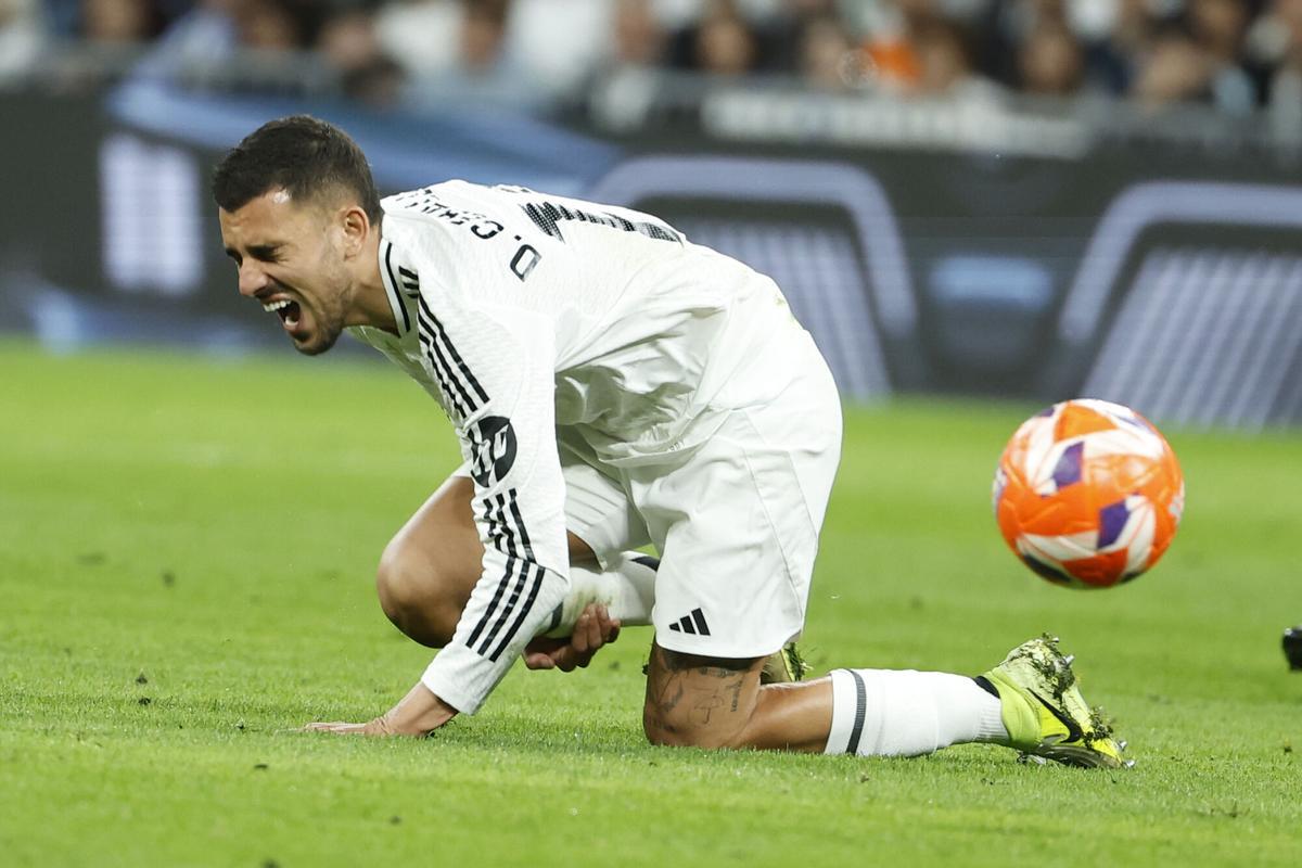 Dani Ceballos, en un partido de la pasada temporada con el Real Madrid.