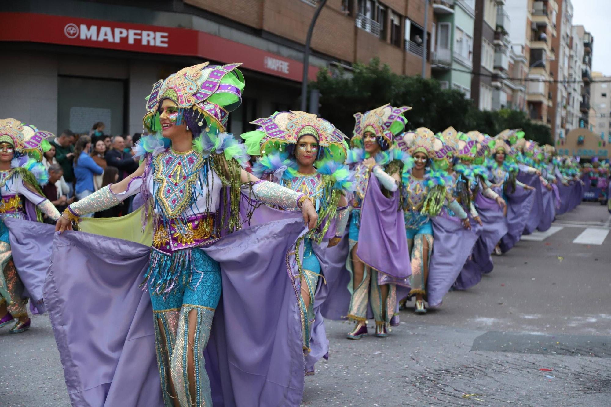 Galería | El Gran Desfile del Carnval de Badajoz, en imágenes