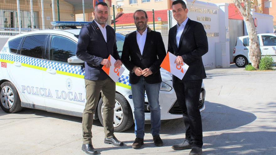 Cassá y Carballo en la comisaría de Cruz de Humilladero.