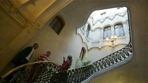 Els veïns de l’edifici construït el 1906 per encàrrec del navilier Ricardo Ramos es reuneixen cada any per celebrar l’aniversari.