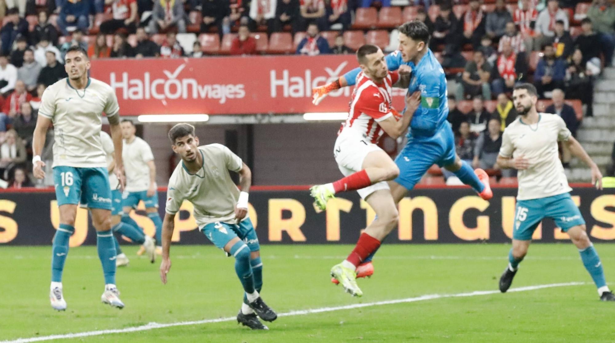 Así fue (en imágenes) el triunfo del Sporting en El Molinon ante el Córdoba