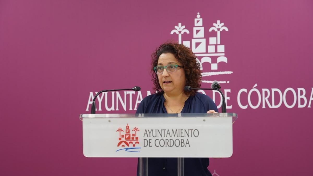 La concejala socialista en el Ayuntamiento de Córdoba Alicia Moya.