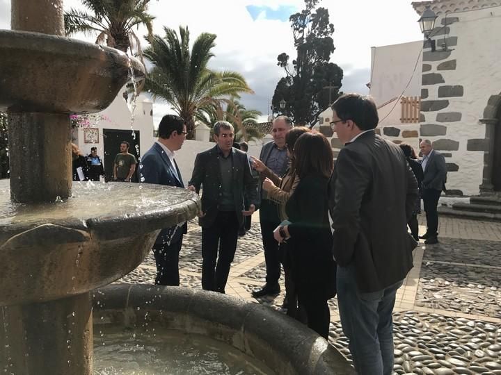 Visita de Fernando Clavijo a Telde