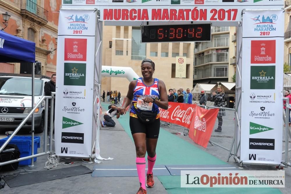 Murcia Maratón. Llegada a meta (1)