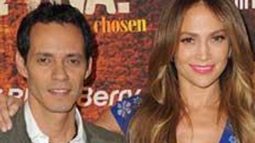 Jennifer López y Marc Anthony. / E. P.