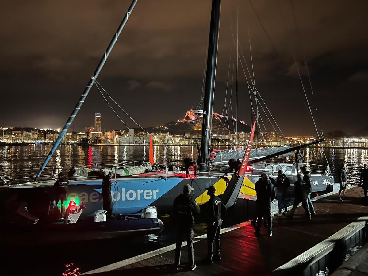 Alicante Puerto de Salida  recibe a las primeras embarcaciones que participarán en The Ocean Race