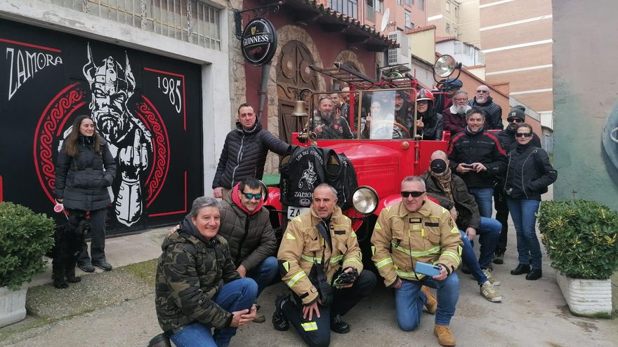 Las motos vuelven a rodar en Zamora por Miguel, el del Numancia