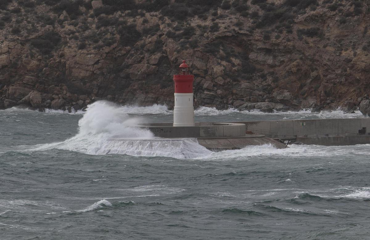 Rachas de viento en Cartagena