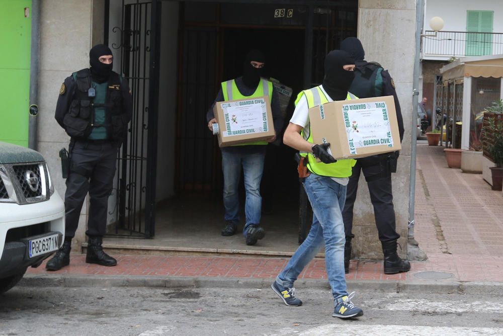 Operación antiyihadista en Sant Antoni.