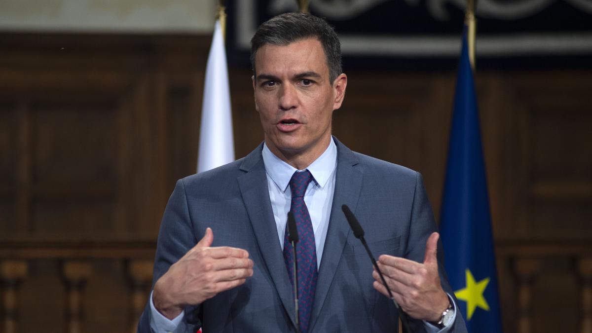 El presidente del Gobierno de España, Pedro Sánchez.