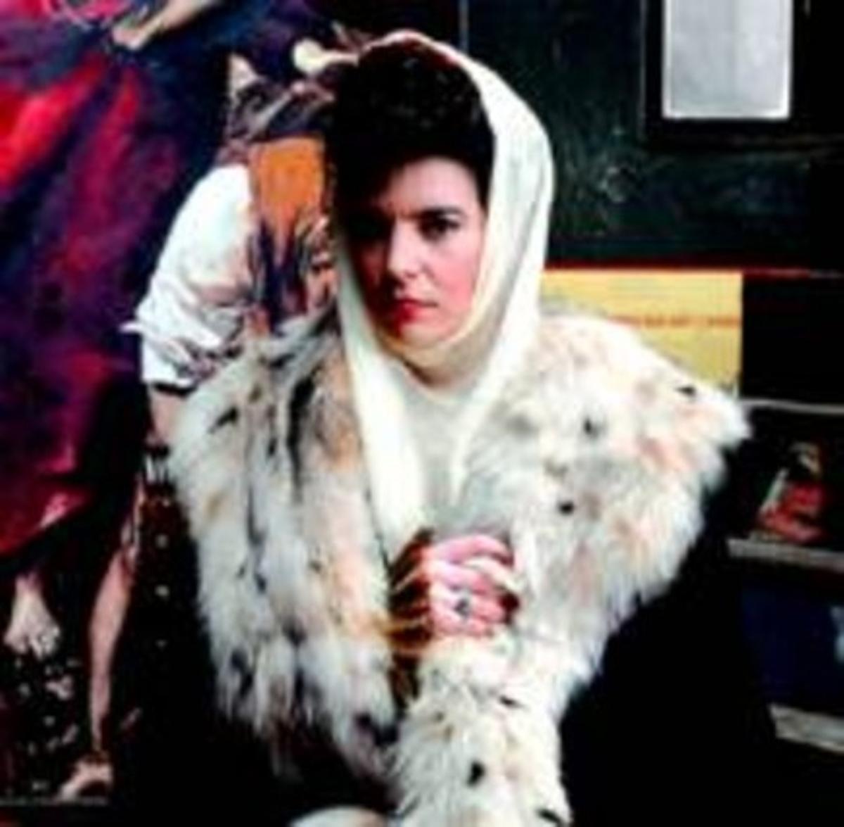 L’actriu caracteritzada d’època.