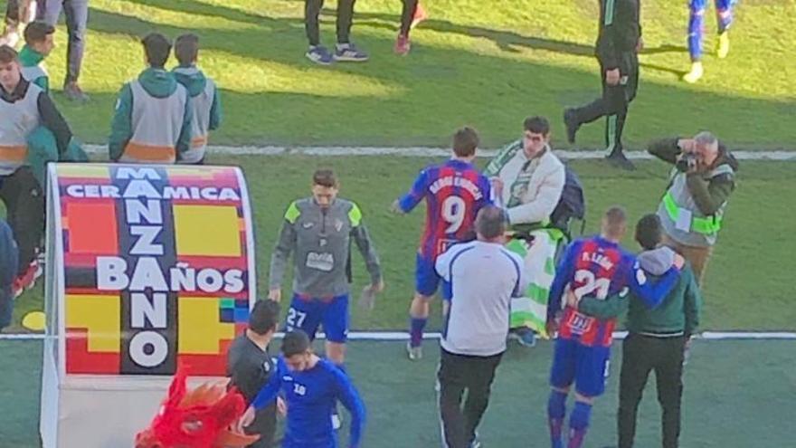 El Eibar gana al Cacereño con un gol en el último minuto