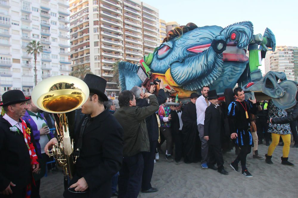 Carnaval de Málaga 2019| Entierro del Boquerón